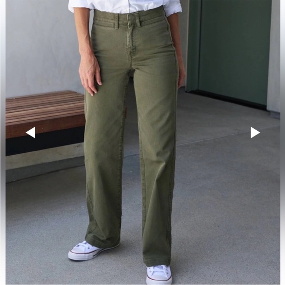 AYR Pants - AYR "The Special Sauce" Army Green Denim Pants Size 27
